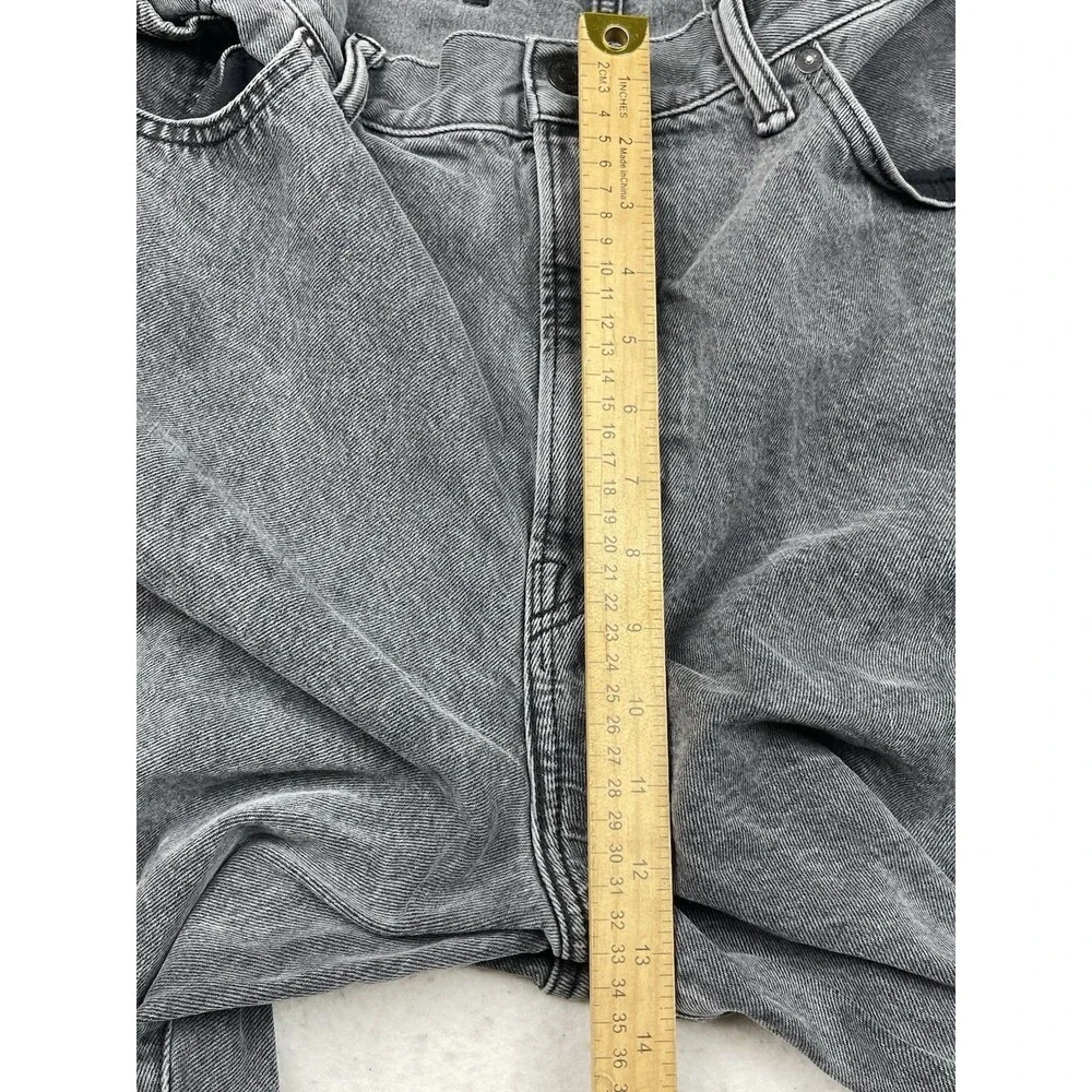 Gap Baggy Fit Men’s Size 38x32 Charcoal Gray Wash Cotton Denim Jeans 2024